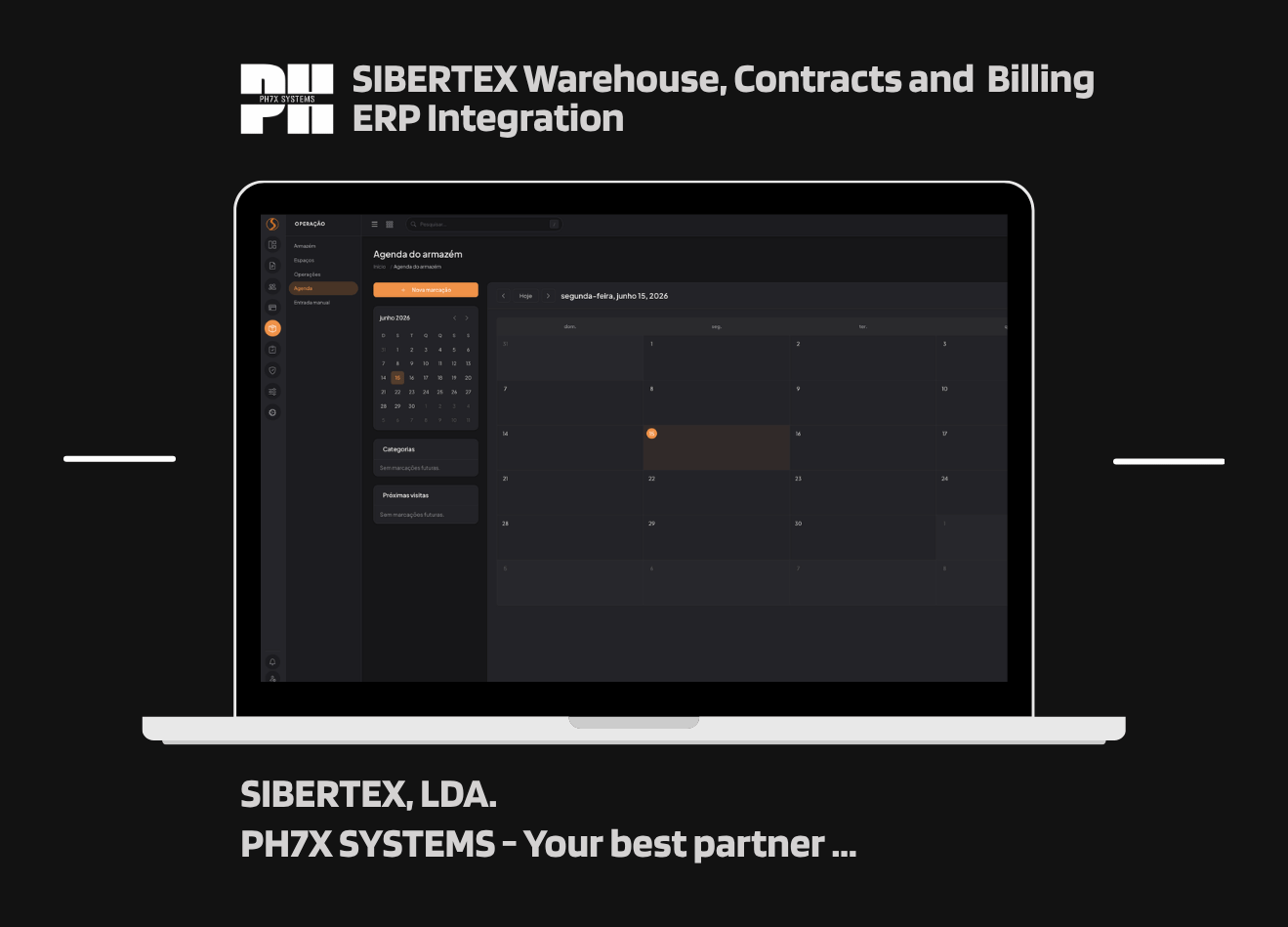 SIBERTEX — warehouse, contracts and billing system with ERP integration, by pH7x Systems